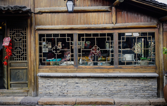仿古店面