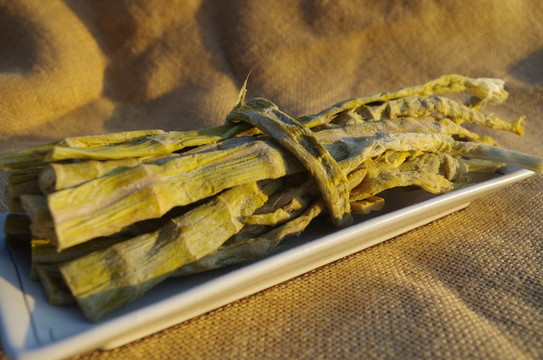 野生筍干