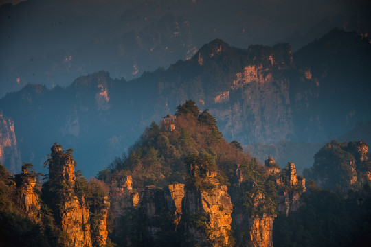 天子山風光