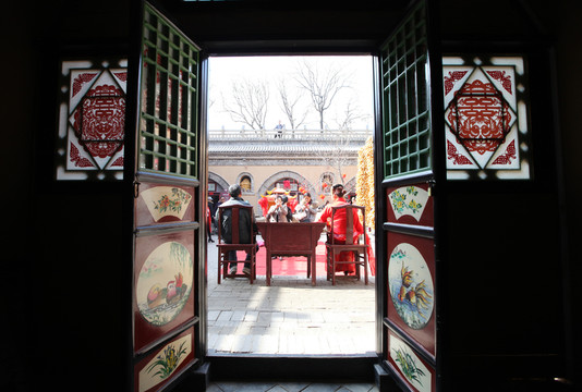 地坑院 窗花