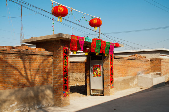 北方農(nóng)村景象