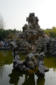 清晏園 中式建筑 人文 景點