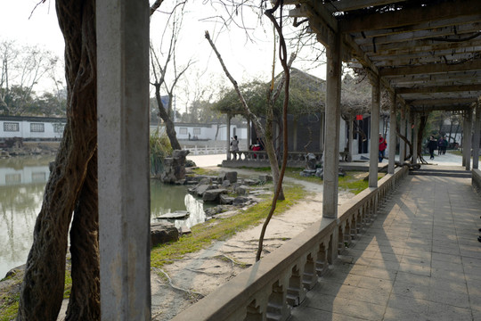 清晏園 園林 中式建筑 人文