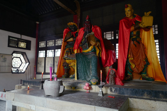 關帝廟 清晏園 園林 中式建筑