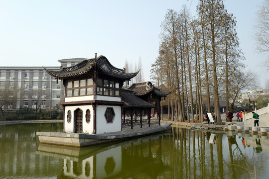 清晏園 園林 中式建筑 人文