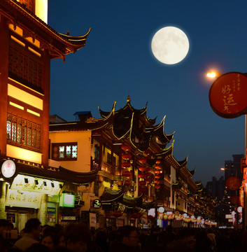 上海城隍廟夜景