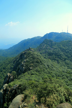 博羅象頭山頂峰風(fēng)光