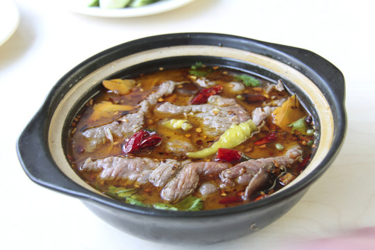 水煮牛肉