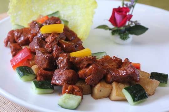 杏鮑菇雪花牛肉