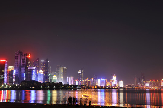 婚紗夜拍