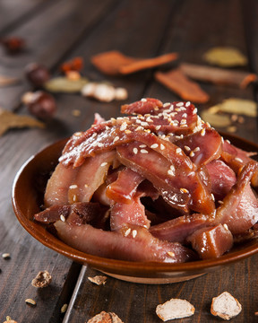 重庆小吃猪头肉原味卤菜
