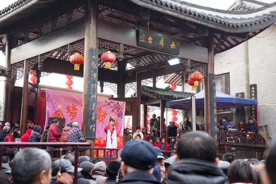 花鼓戲演出