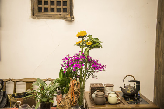 插花