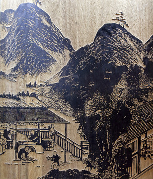 古人勞動(dòng)場(chǎng)景