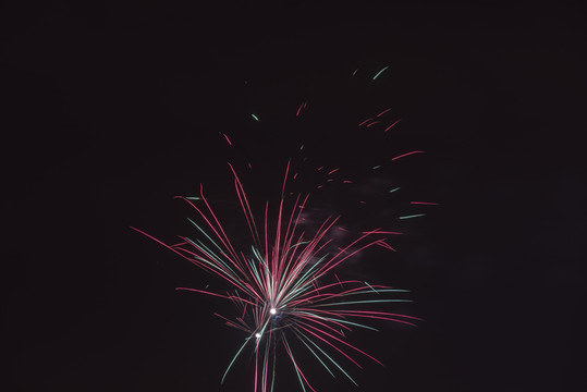 煙花夜空背景