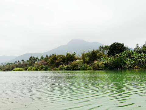 陸河縣城 河田火山嶂風光