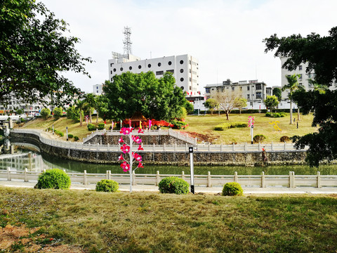 陸河河田縣城風(fēng)景