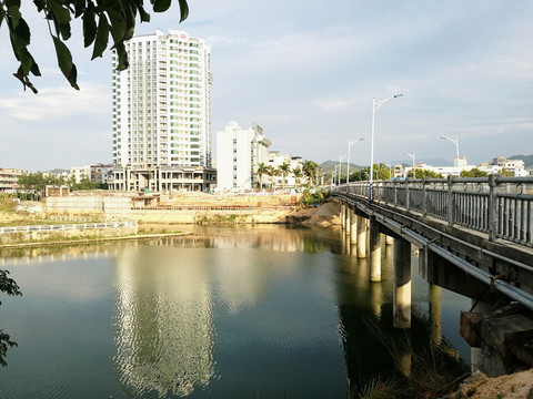 陸河縣城 河邊大道風(fēng)光