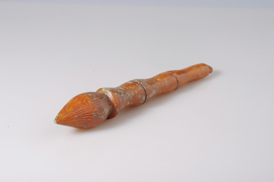 玉筆 唐代玉筆 竹節(jié)玉筆