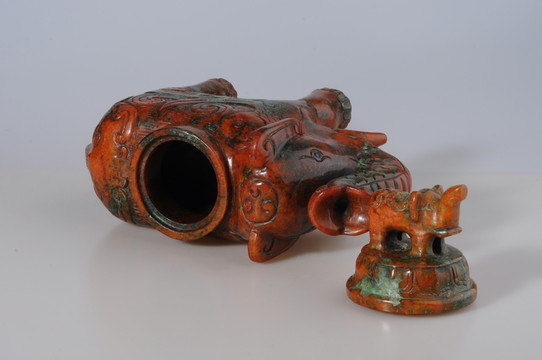 西周玉器 象形玉尊
