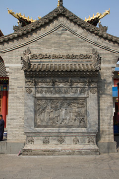 墻壁磚雕 廣仁寺藏經(jīng)閣