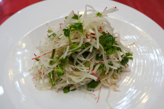 香菜蘿卜絲