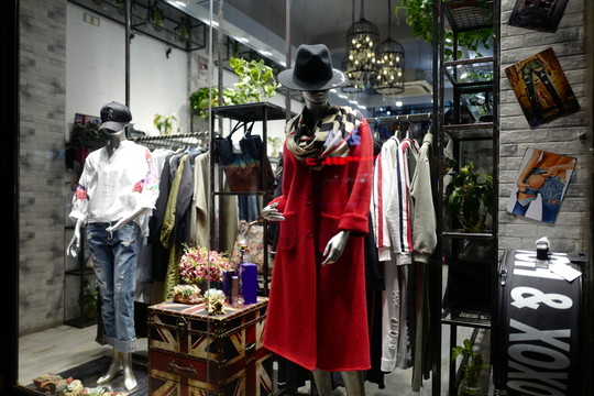 櫥窗 時(shí)尚 商店 商場(chǎng) 商鋪
