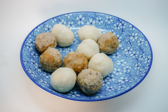 手打魚丸魚圓 牛丸湯 魚丸湯