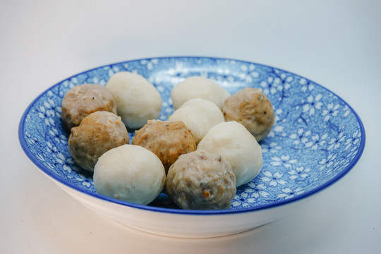 手打魚丸魚圓 牛丸湯 魚丸湯