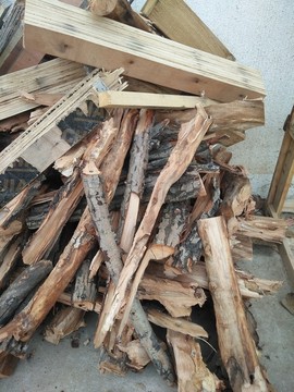 柴火 木頭 燒火
