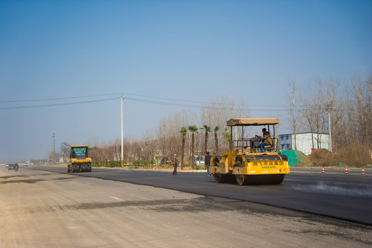 道路施工