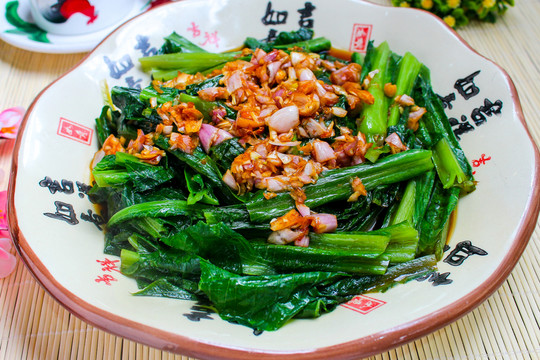 蒜蓉油麥菜