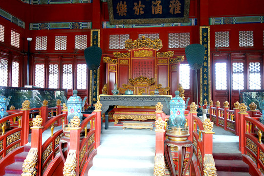 孔廟國子監(jiān)辟雍大殿