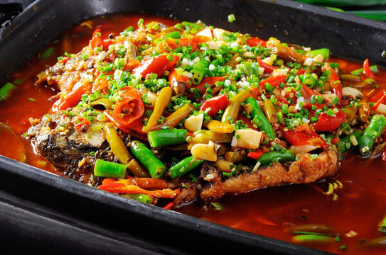 泡椒味烤魚(yú)