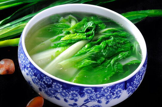 時蔬湯