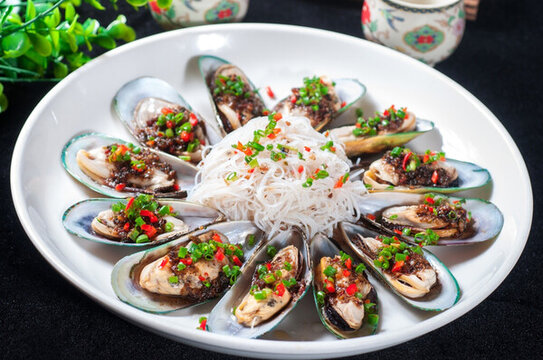 豆豉蒸青口