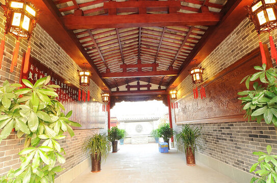仿古建筑 中式餐飲