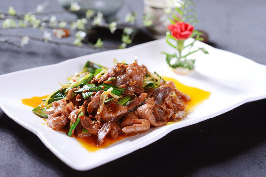 雞雜炒牛肉