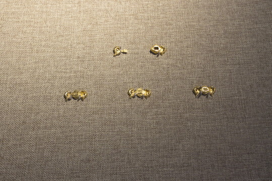 魚形 紐扣