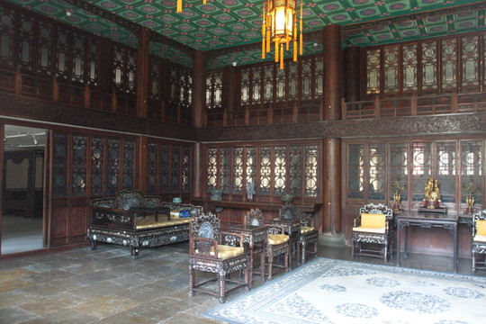 家具陳設(shè) 錫晉齋 恭王府