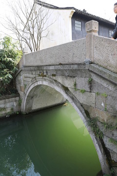 古韻古建石拱橋