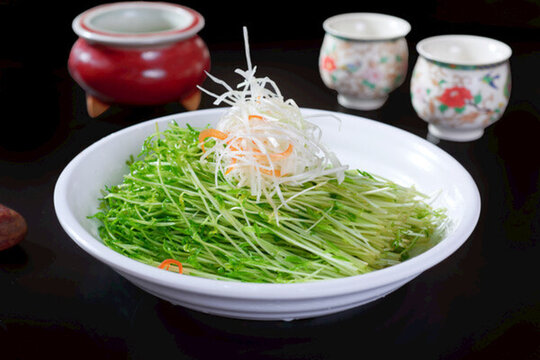 香灼脆松柳