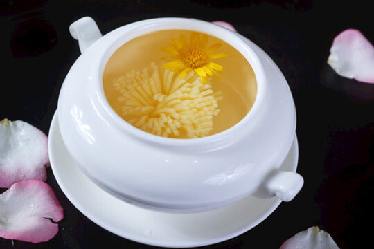 清湯菊花魚云