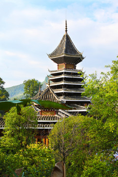 少數(shù)民族村落