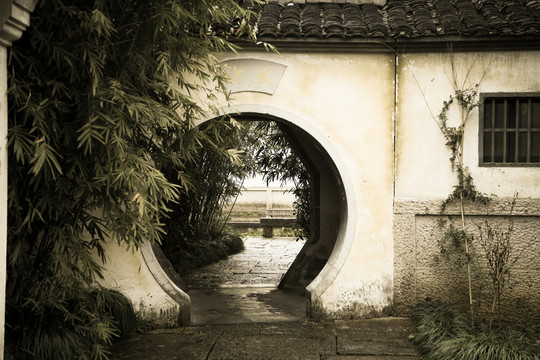 中式拱門(mén)