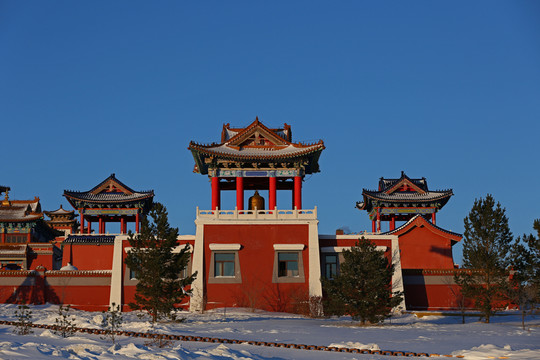 達(dá)爾吉林寺建筑