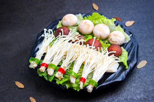 菌類拼盤