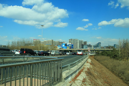 北京三環(huán)街景