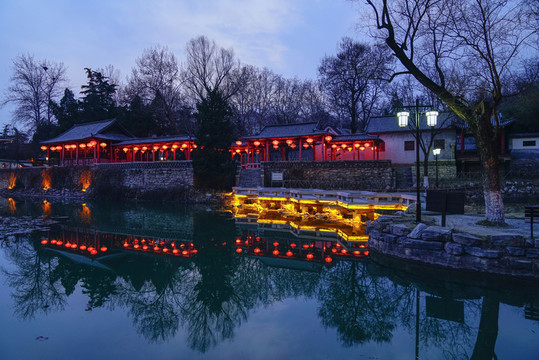公園夜景