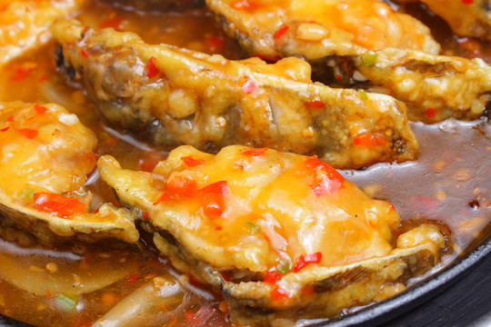 泰汁鐵板燒魚